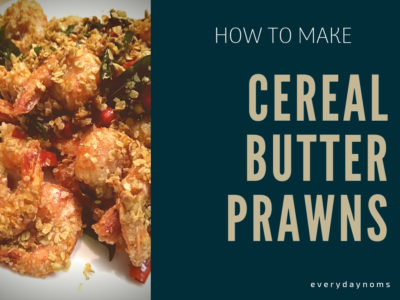 How to make cereal prawns