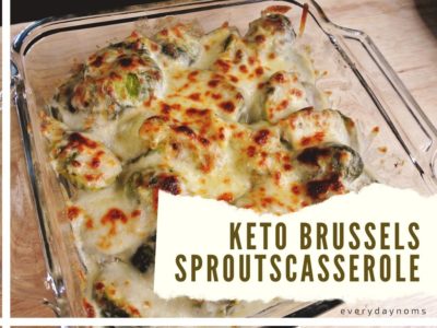 Keto Brussels Sprouts Casserole